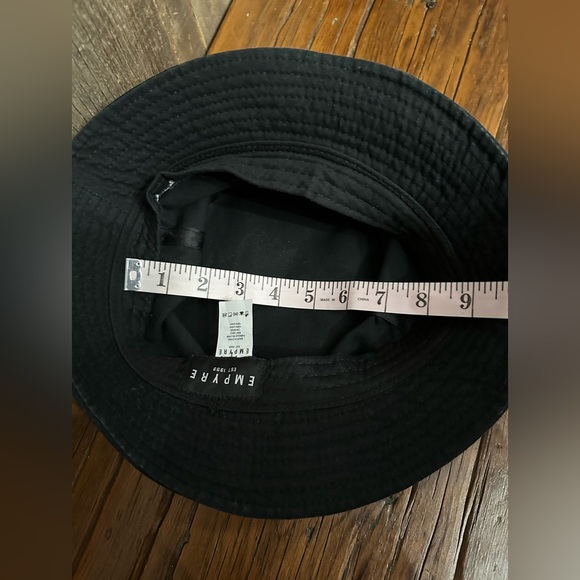 Empyre Always 2 Bucket Hat Embroidered Koi Fish in Black One Size - Picture 12 of 13